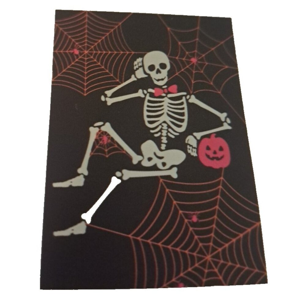 NEW Novogratz Halloween Throw Blanket Oversized Faux Fur Skeleton 50x70 Plush